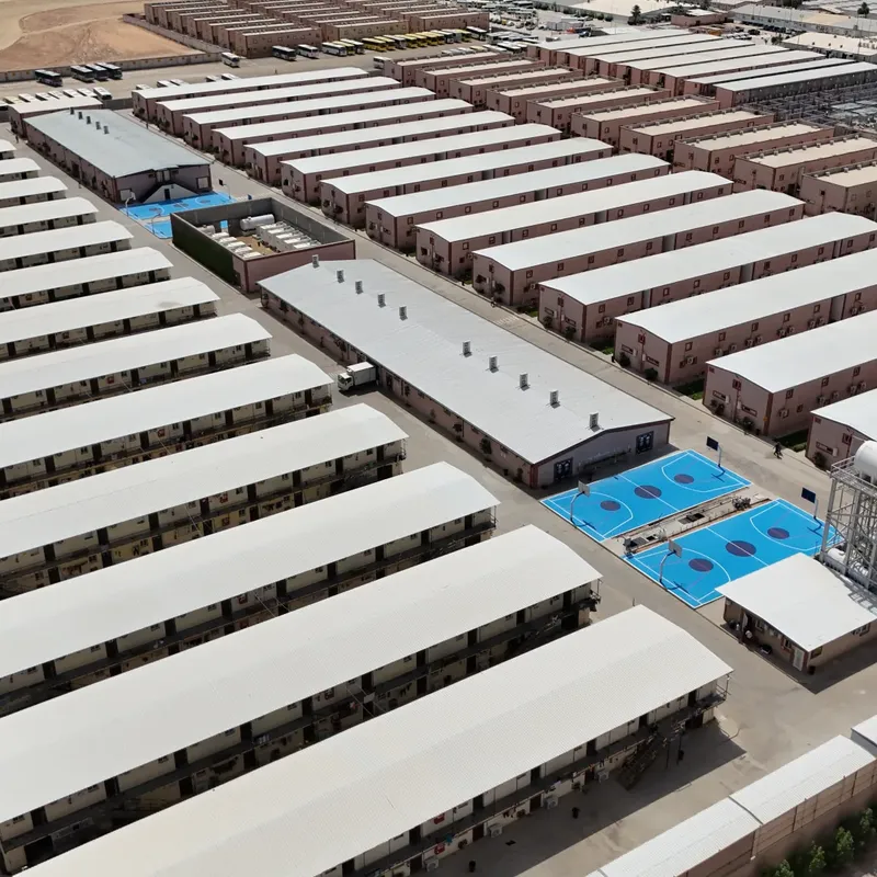 A Bird's-Eye View of Modern Worker Living