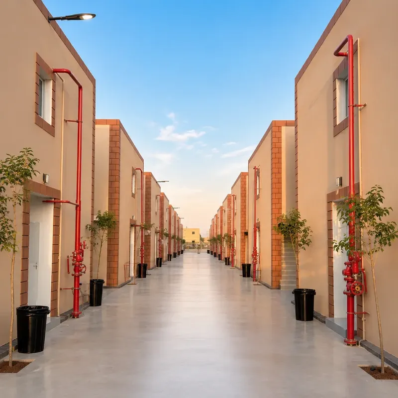 Green Spaces Between Every Block