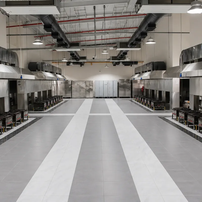 A Kitchen Built to Feed Thousands